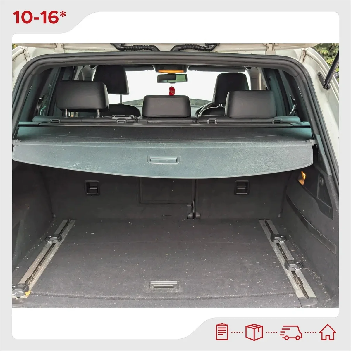 VW Touareg Bagagerumsrullgardin 7P