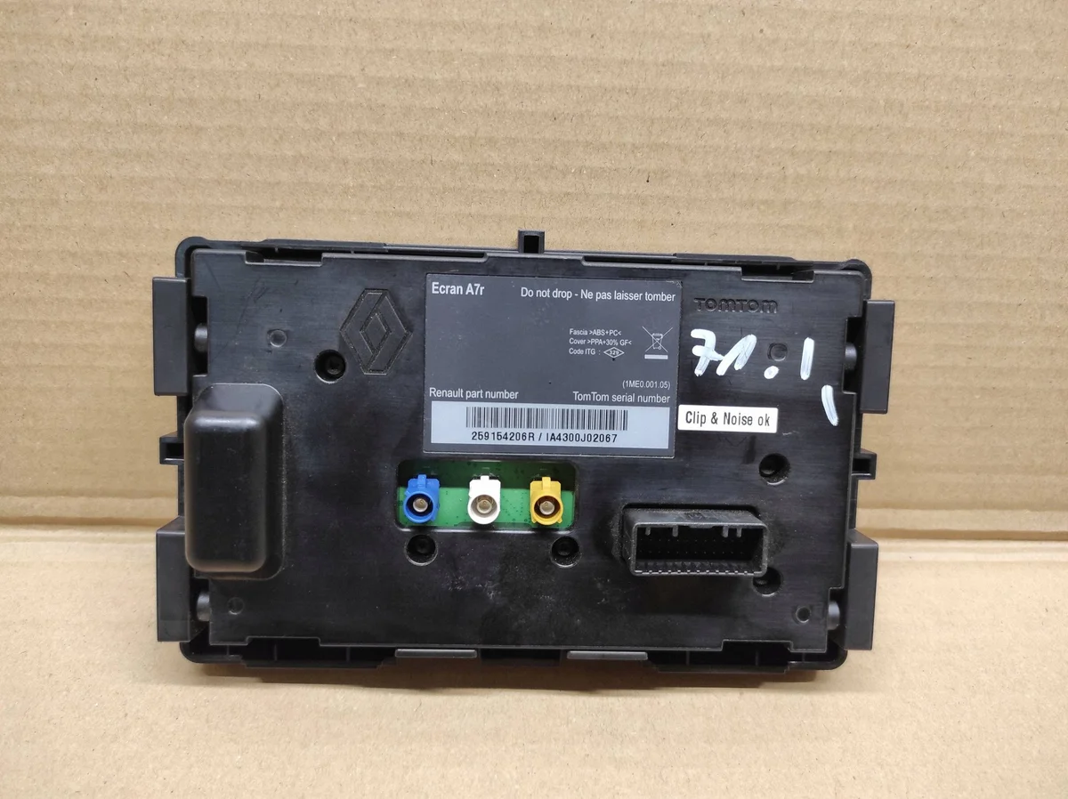 Écran GPS Renault Scenic III 259154206R image 3