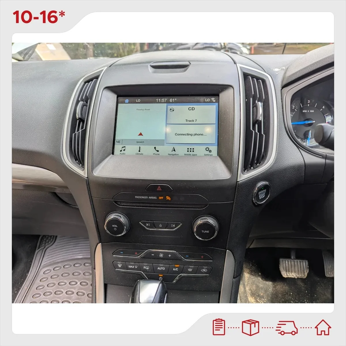 Radio GPS Ford Galaxy CD390 Usato