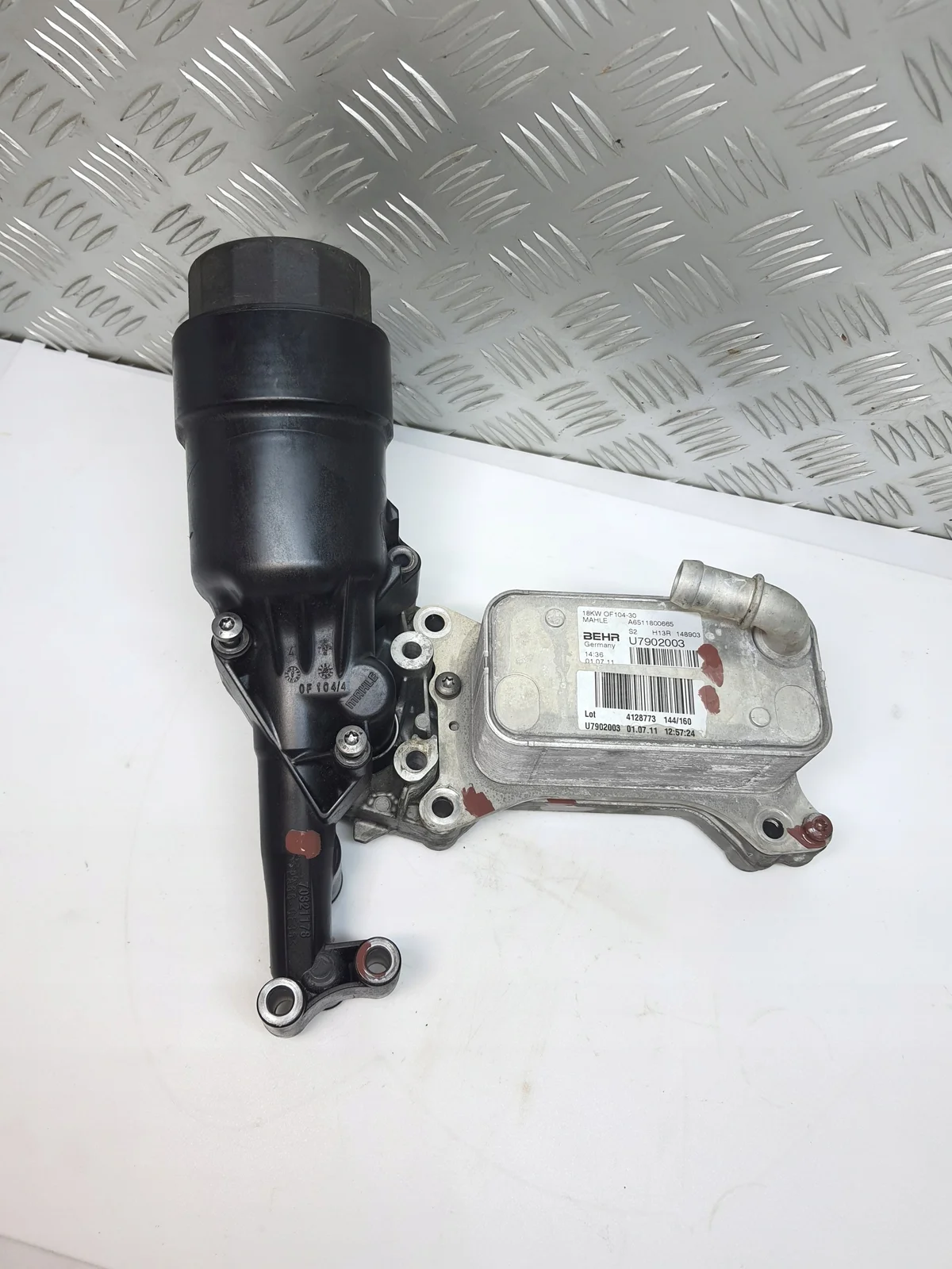 Mercedes Sprinter W906 Radiador de Óleo 6511800665