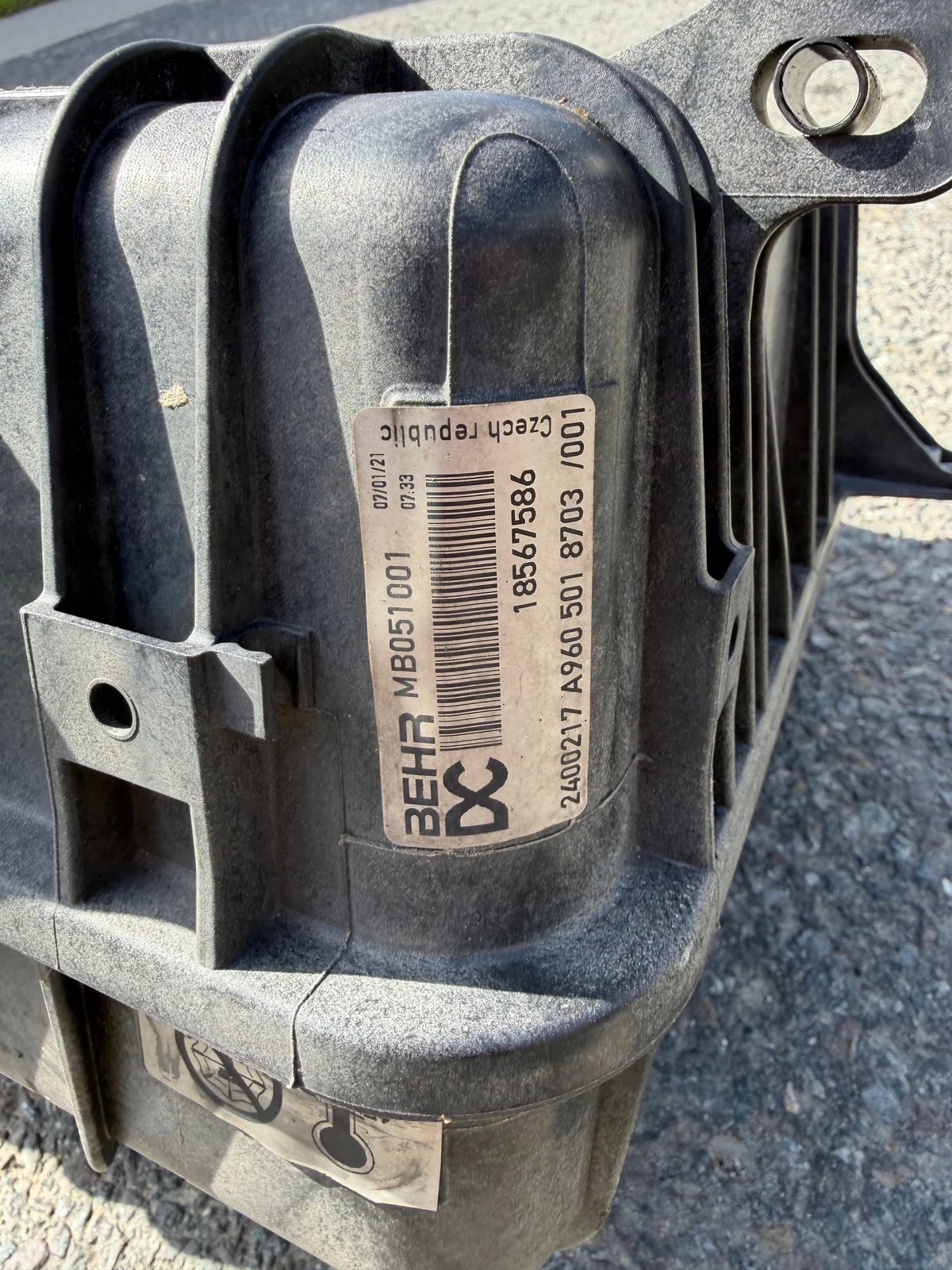 Reservatório Líquido Arrefecimento Mercedes Actros image 5