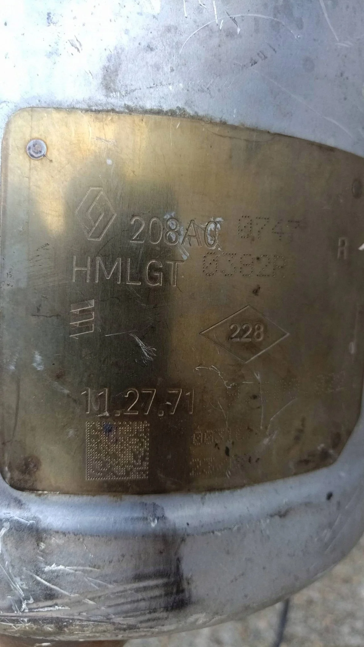 Renault Trafic 2.0 DPF Katalysator 208A00747R image 5