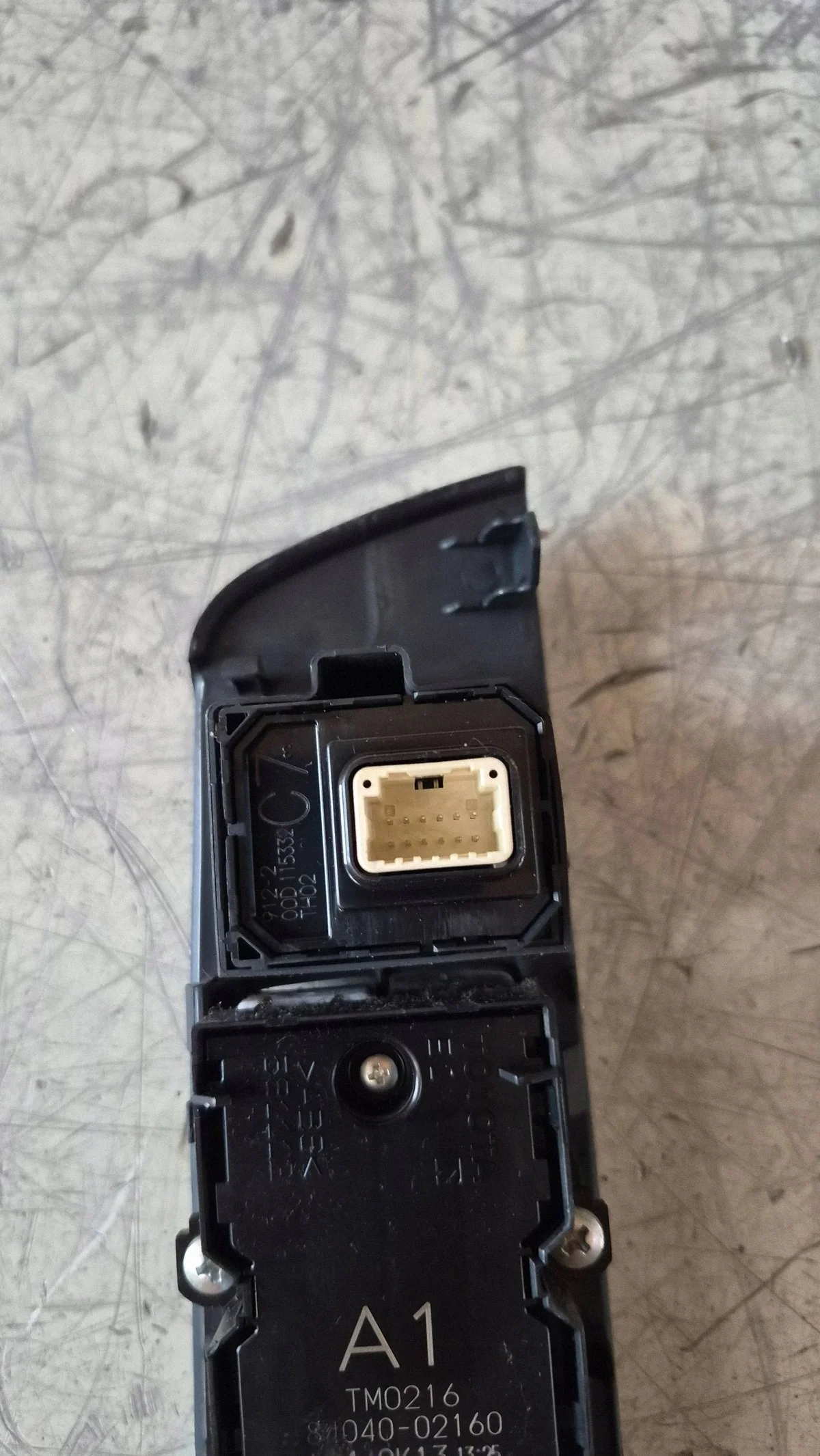 Window Switch Panel Left Front Toyota Corolla E210 image 6