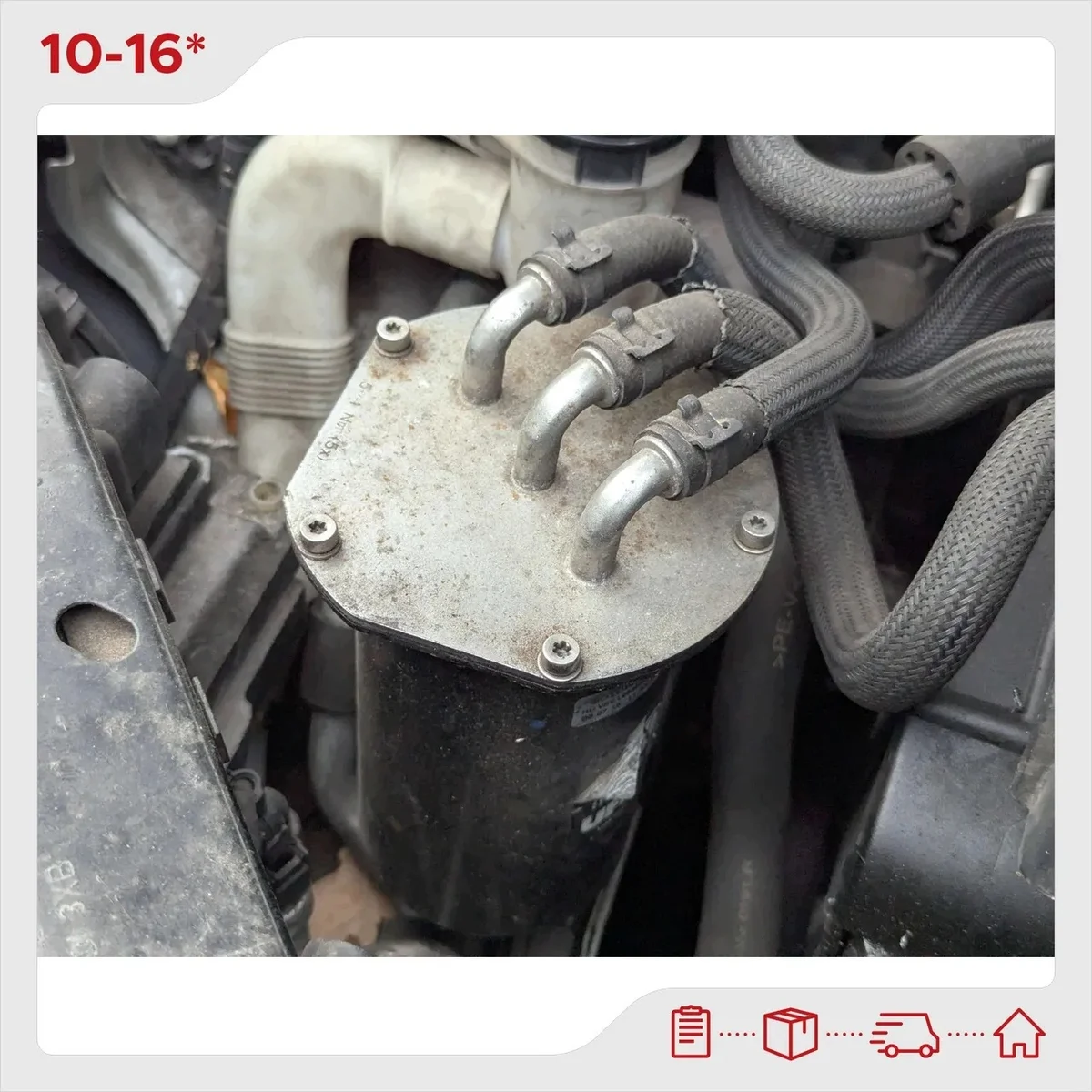 VW Jetta Brandstoffilterhuis 2.0 TDI Gebruikt