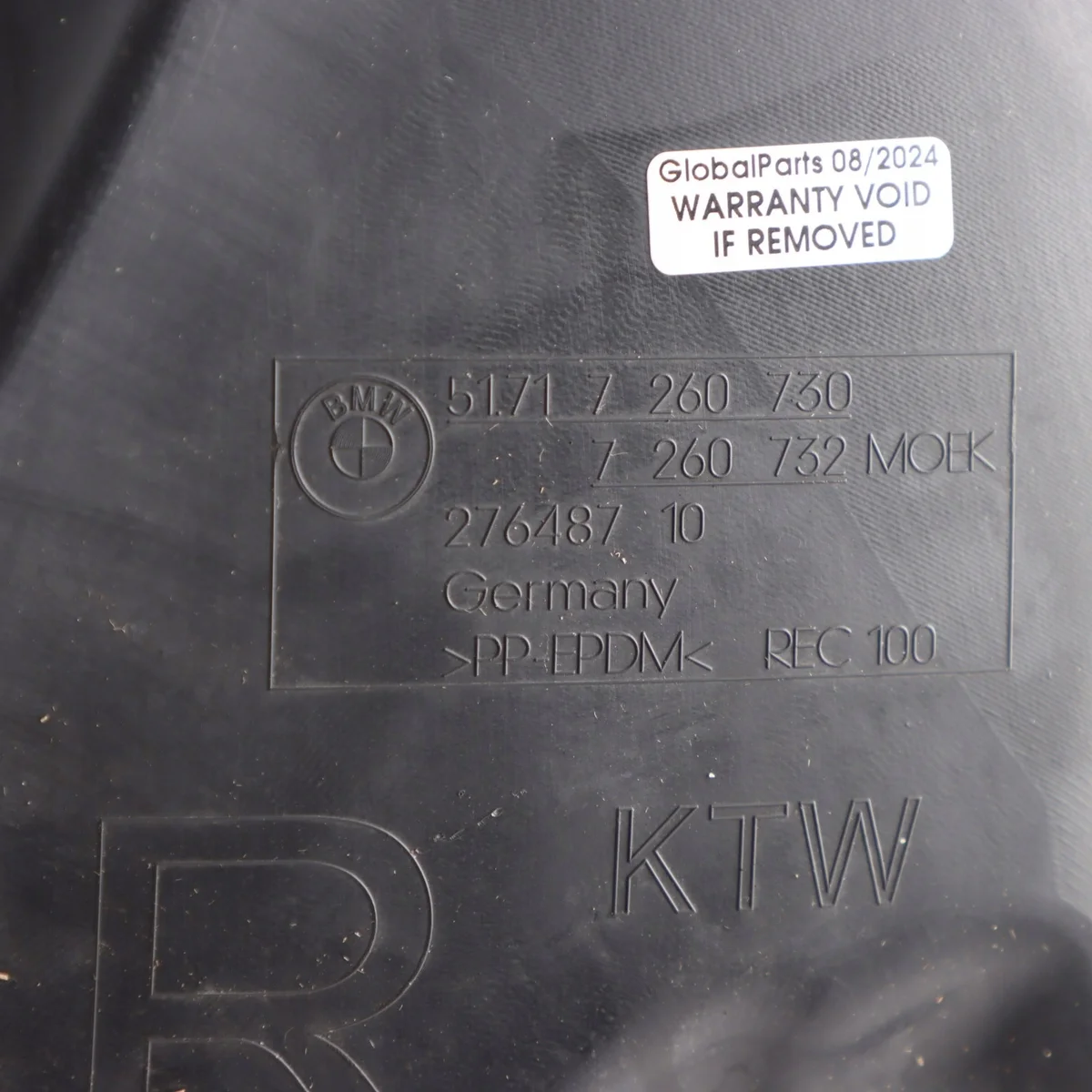 BMW F32 F33 Radhausschale Vorne Rechts 7260730 image 7