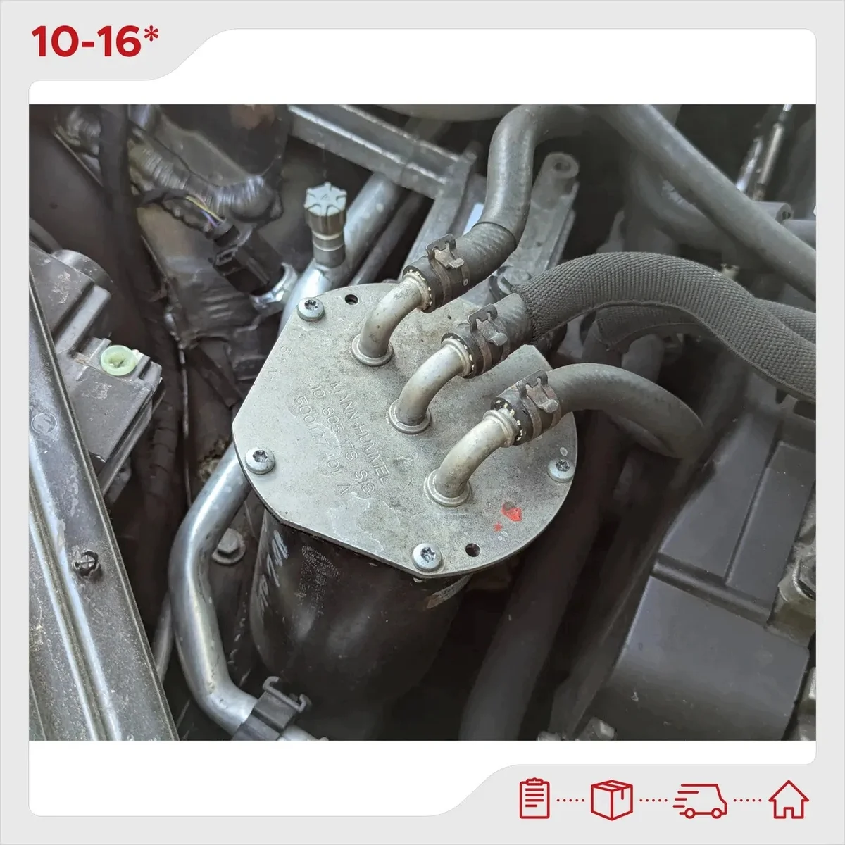 Skoda Superb Gehäuse Kraftstofffilter 2.0 TDI