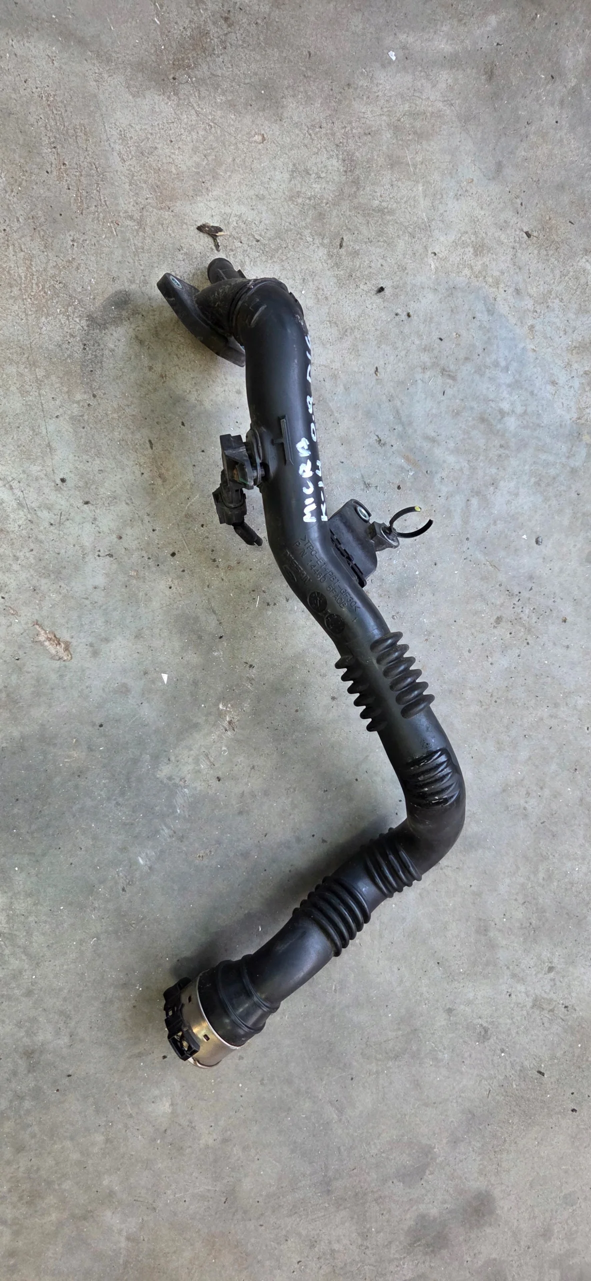 Nissan Micra K14 0,9 DIG-T Tubo Conduíte