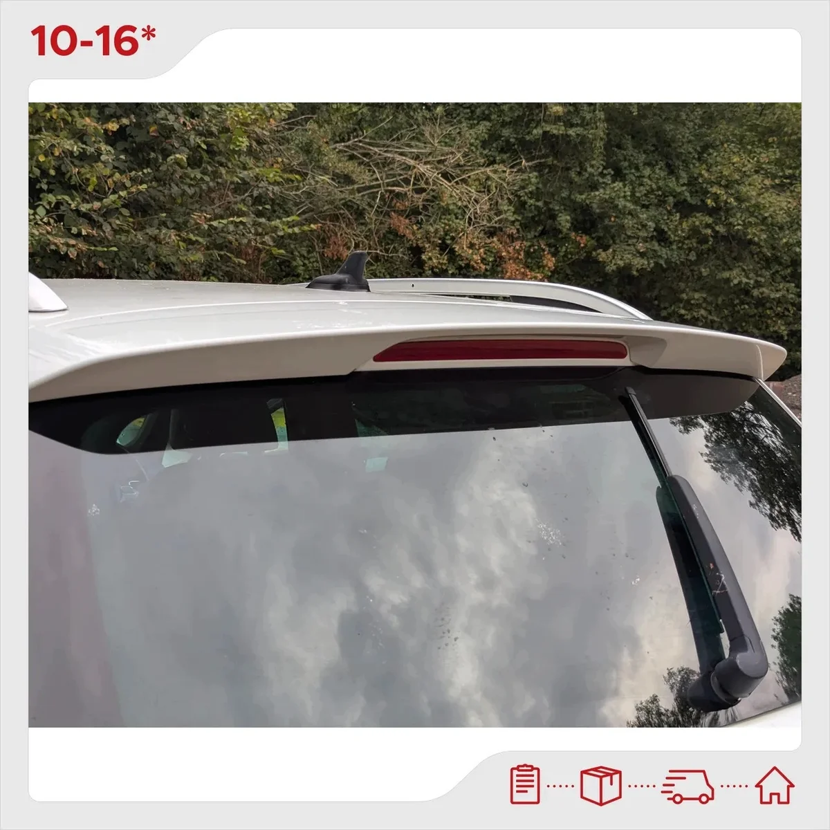 Spoiler VW Touareg 7P LC9A Usado