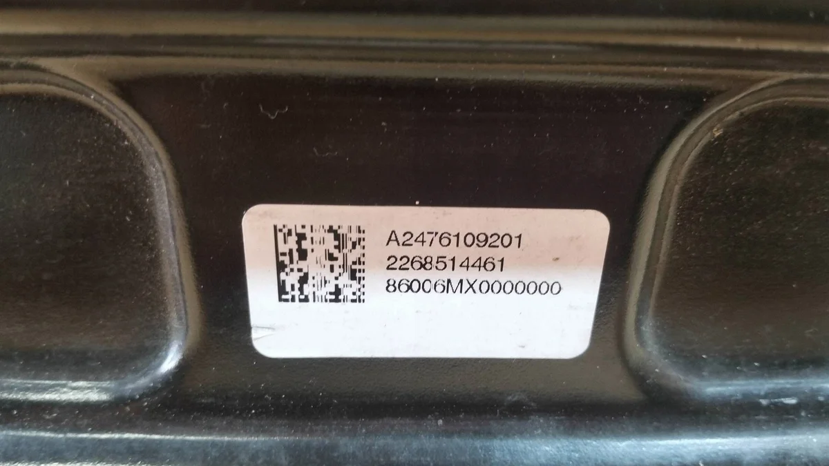 Viga parachoques trasero Mercedes B W247 A2476109201 image 8
