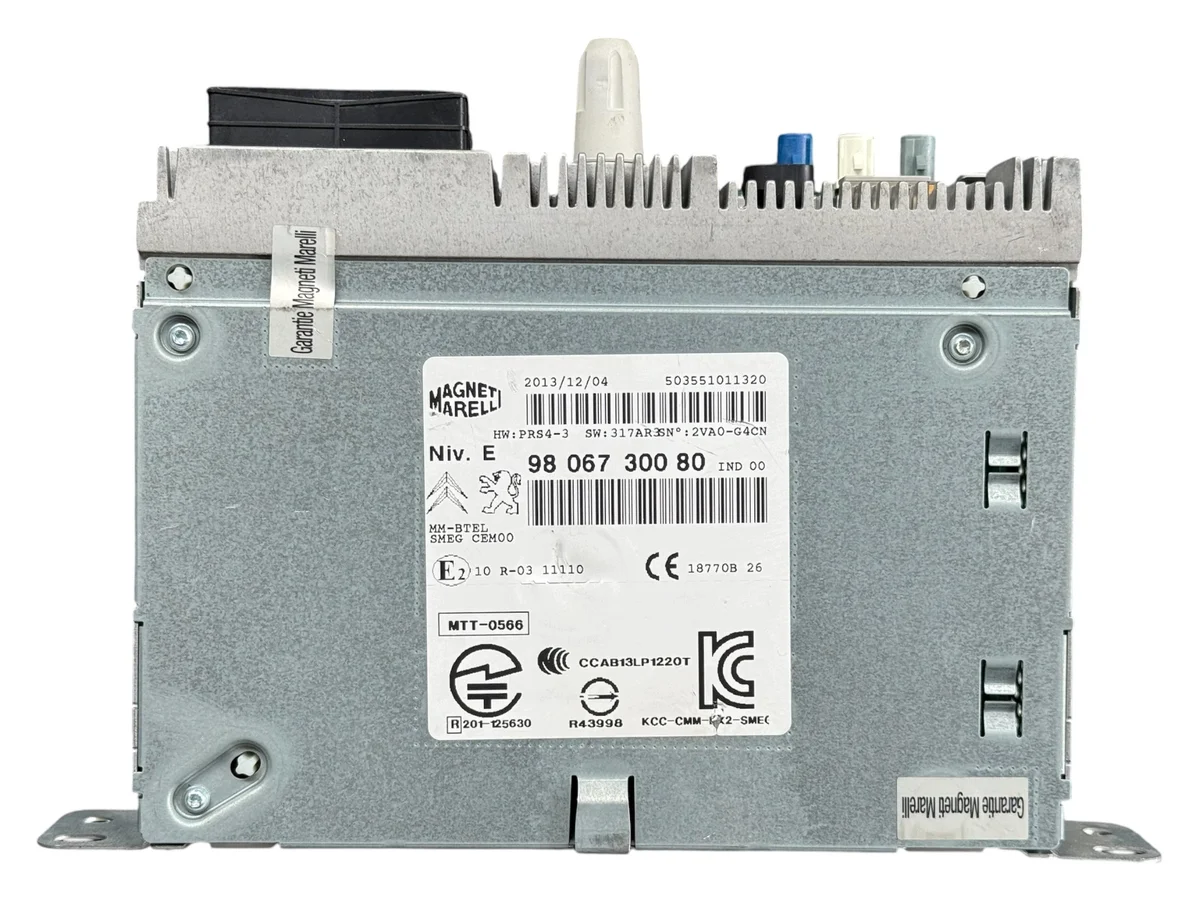 Lettore Radio Navigazione Peugeot 208 9806730080