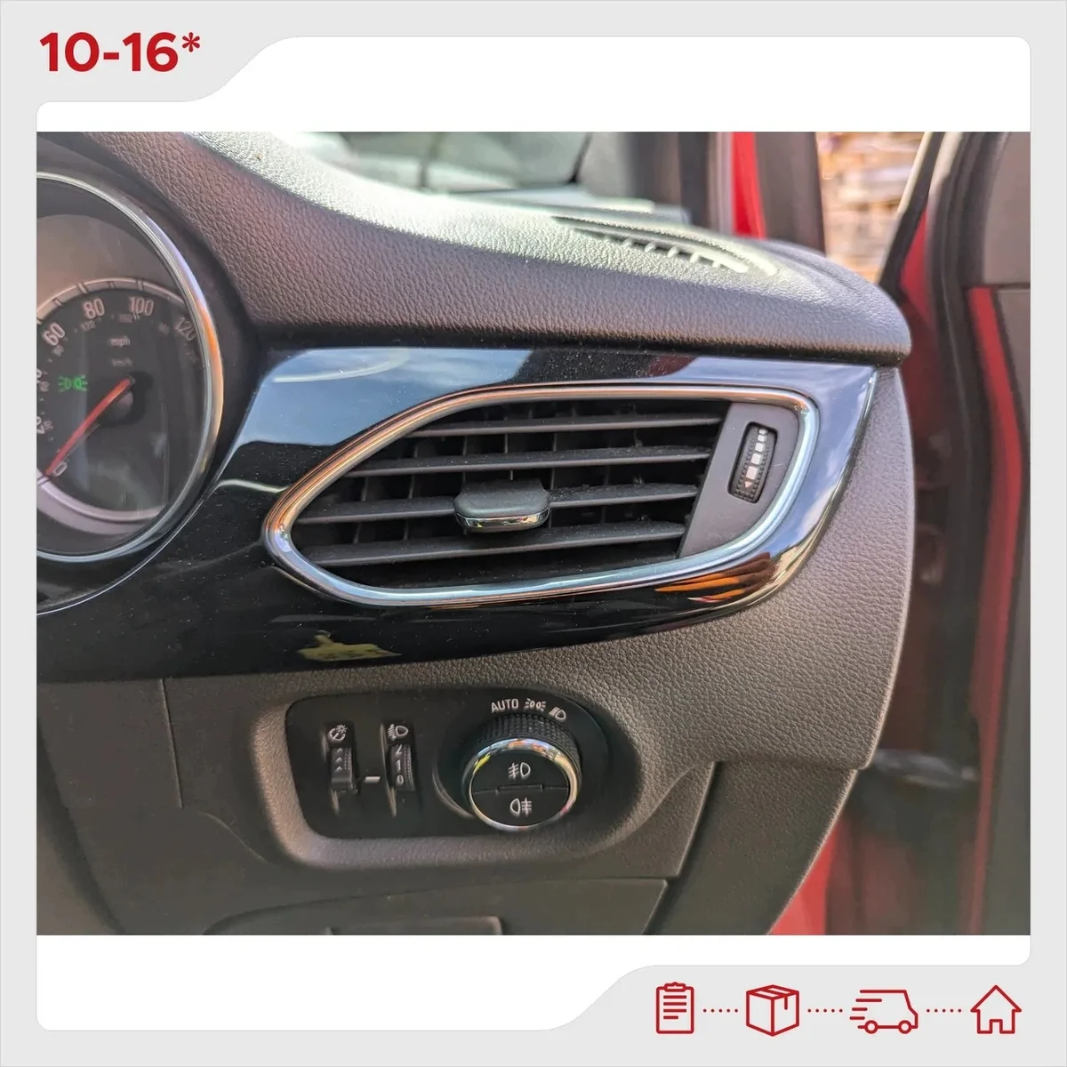 Vauxhall Astra Grelha Ventilação Painel Usado
