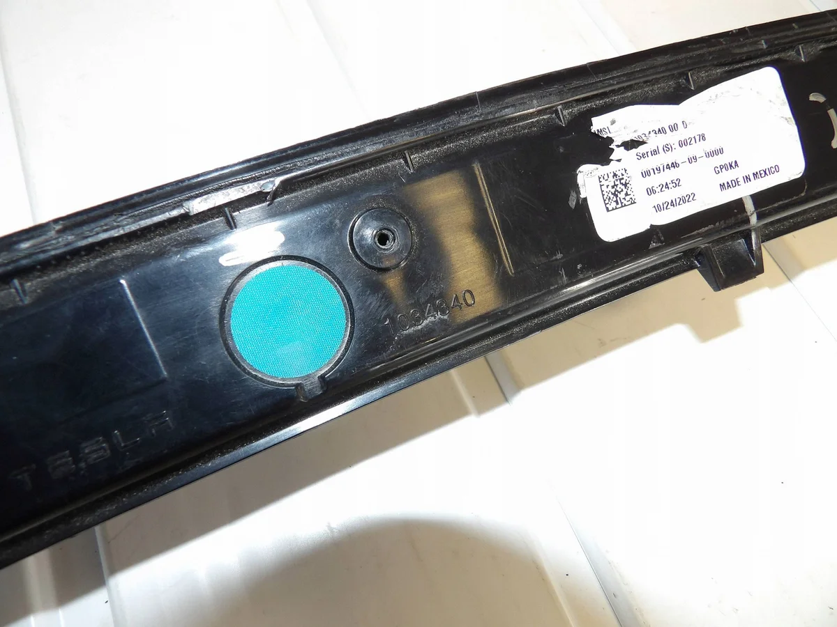 Tesla X Spoiler Clapa Trasera 1034340-00-D image 7