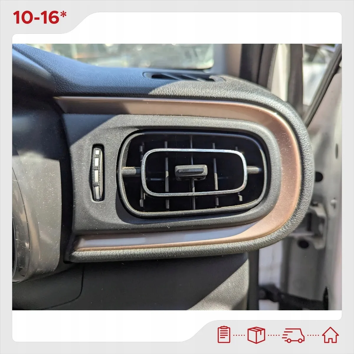 Citroen C3 Difusor Ar Painel Central Usado