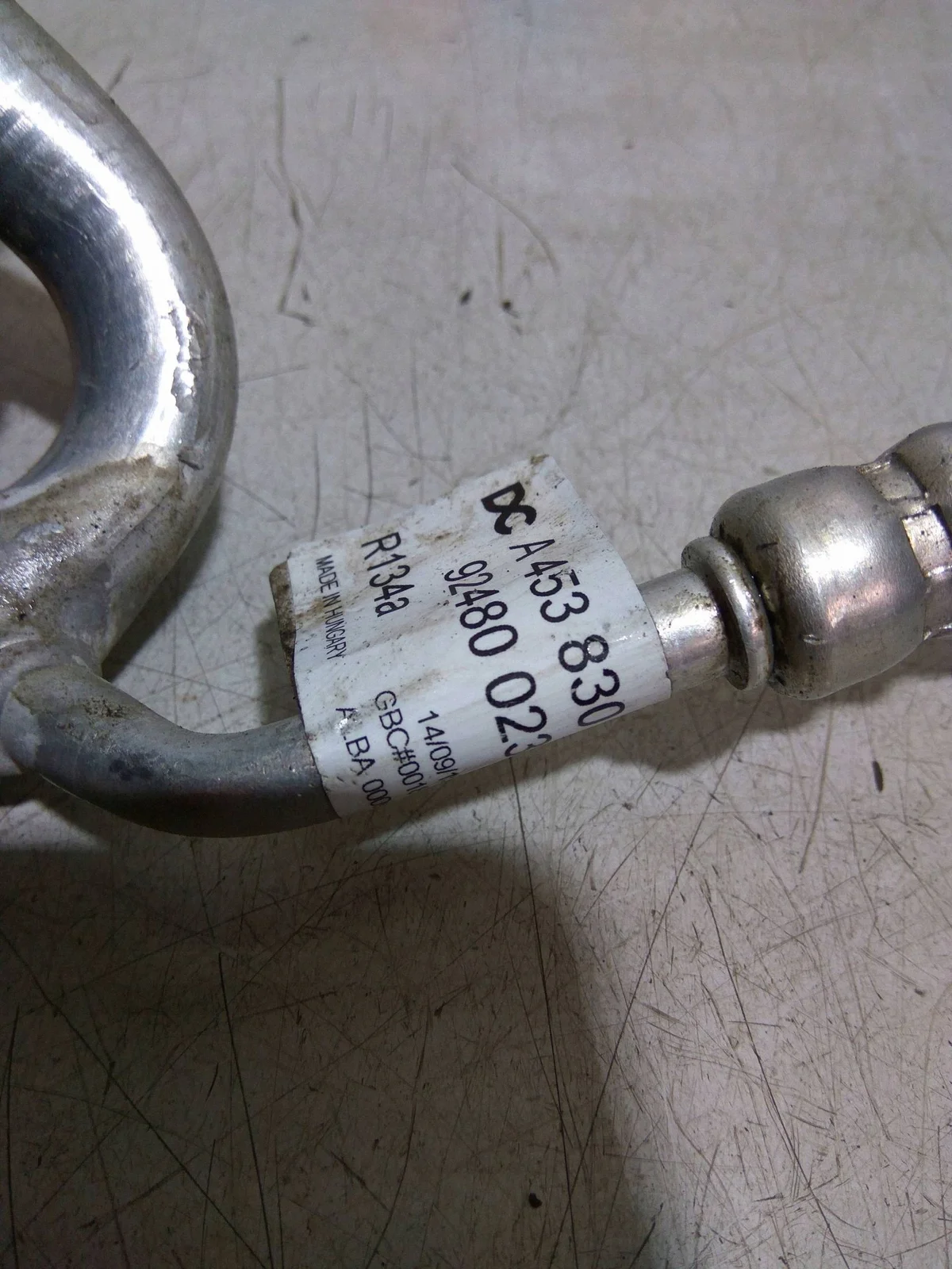 Smart Fortwo 453 AC-slang OE A4538302900