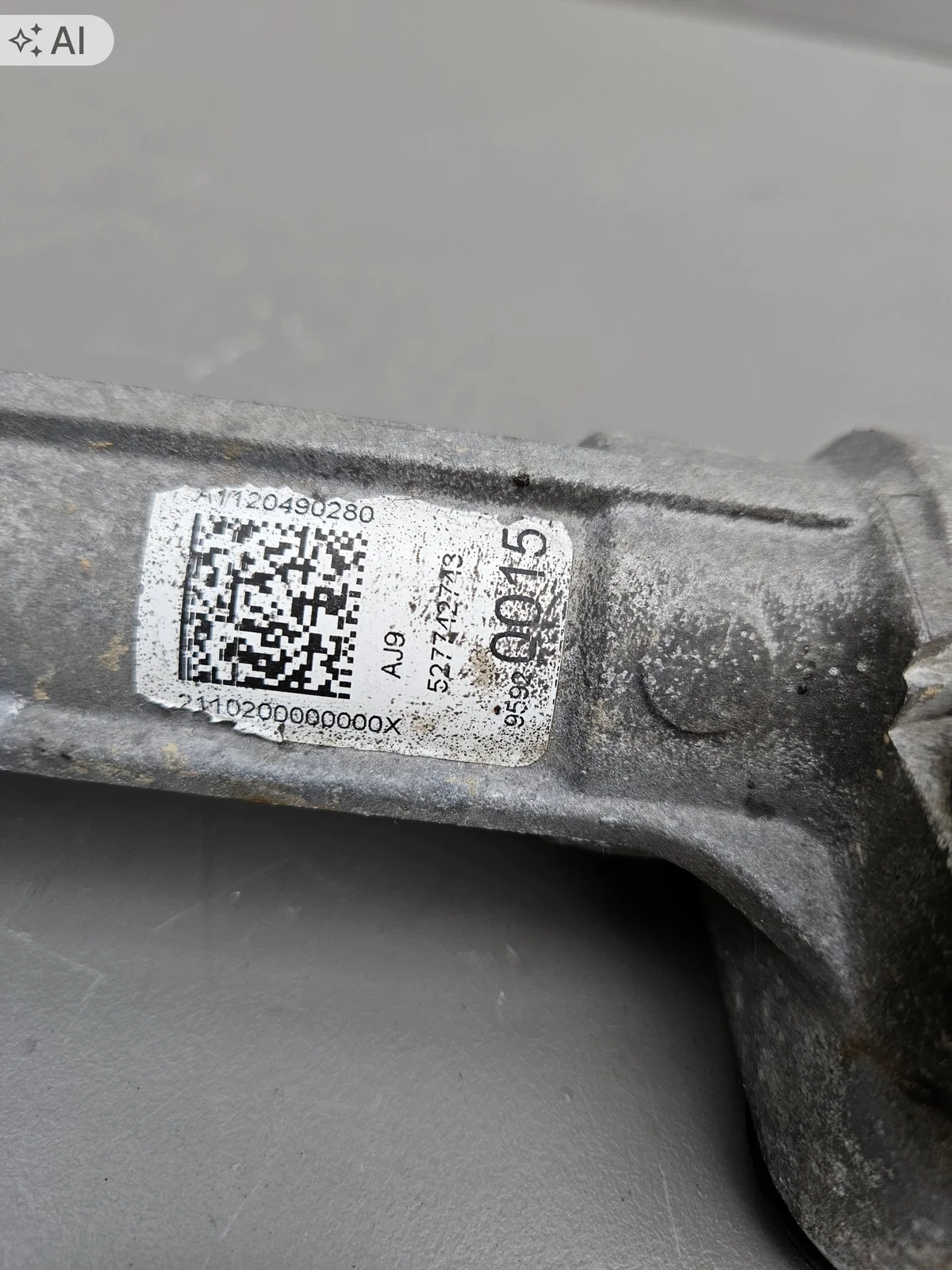 Crémaillère direction Chevrolet Aveo T300 95920015 image 3