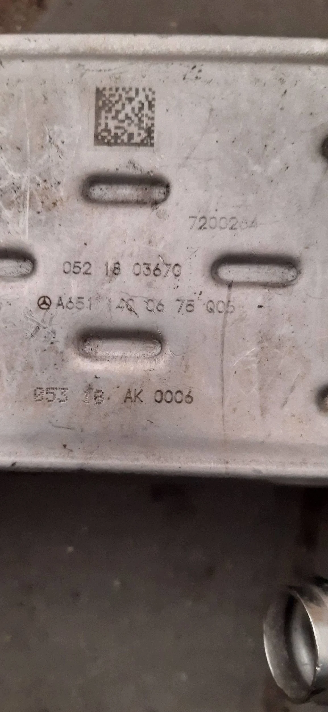 Radiador EGR Mercedes-Benz E W212 A651140 image 3