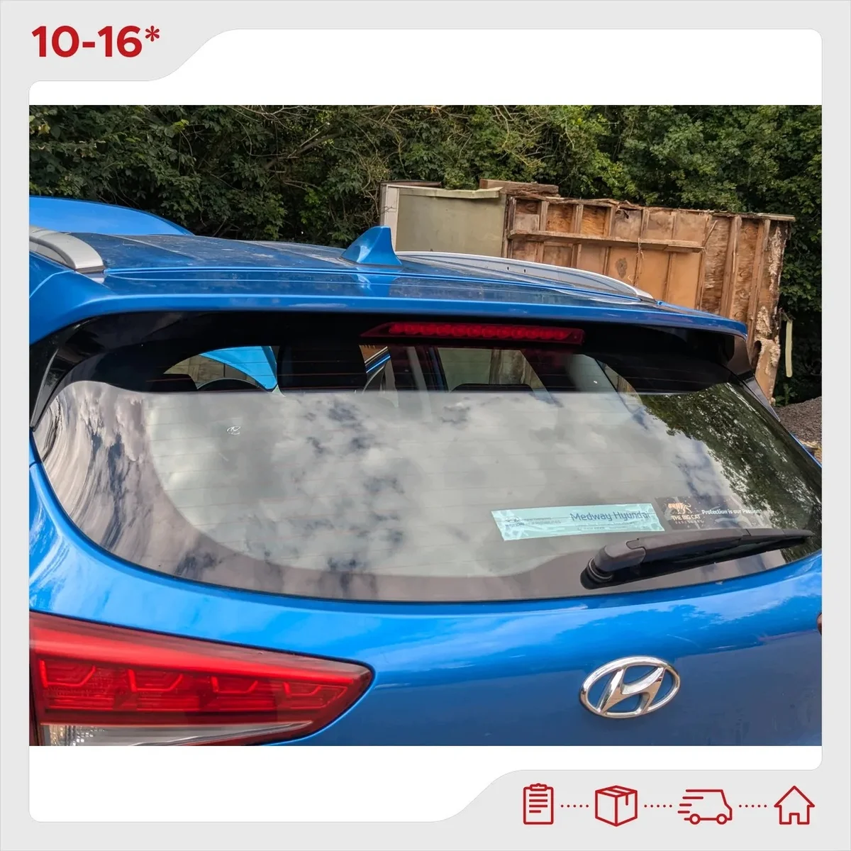 Alerón Maletero Hyundai Tucson 2016 Usado