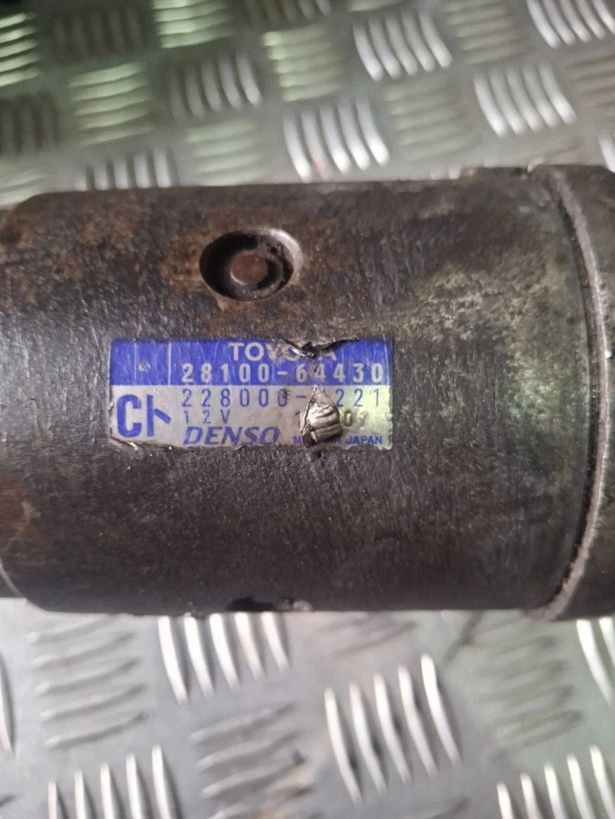 Toyota RAV4 XA20 2005 Startmotor 2810064430 image 4