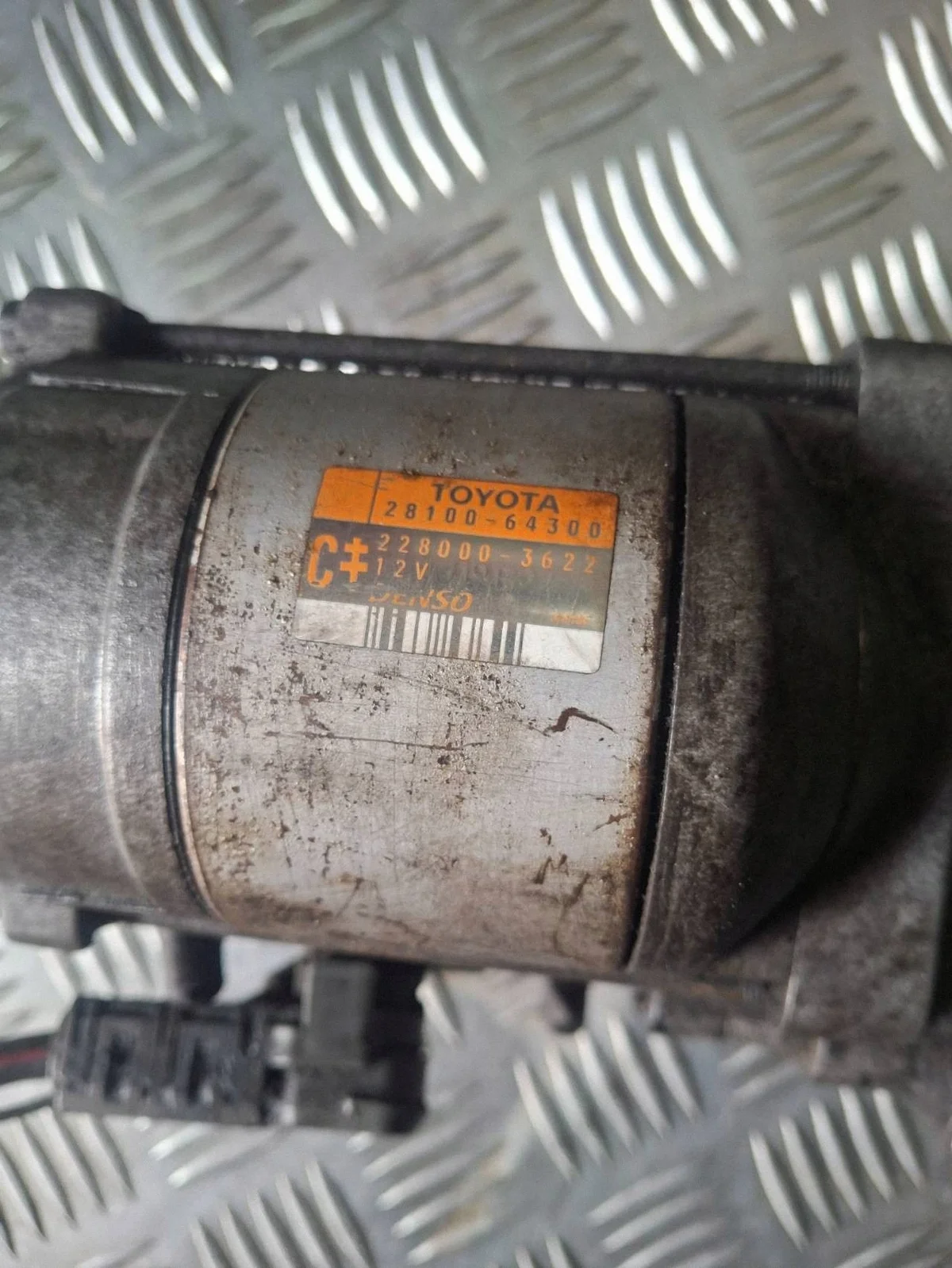 Toyota RAV4 (XA20) Startmotor 2810064300 image 4