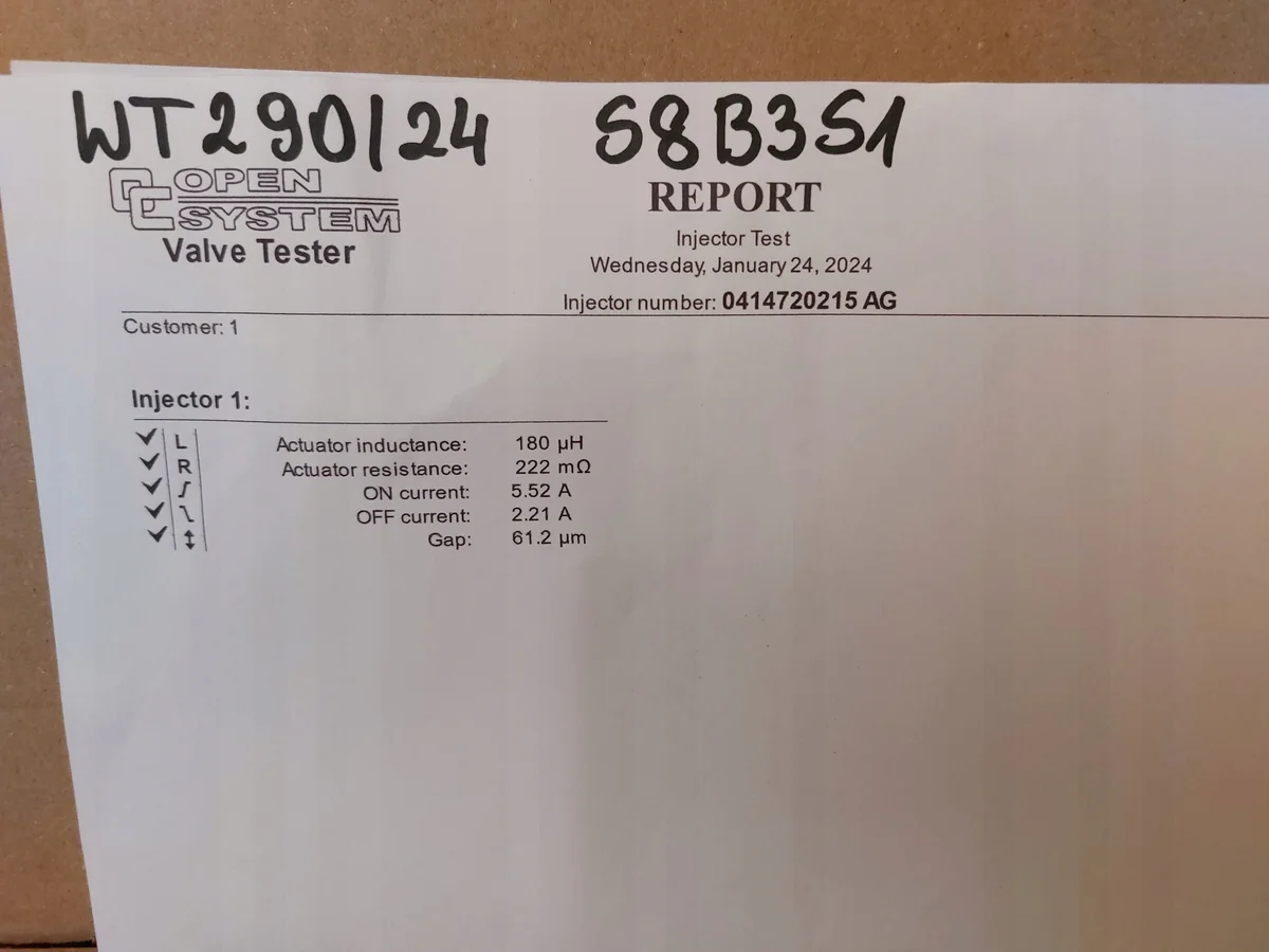 Injektor Bosch VW 1.9 TDI gebraucht image 3
