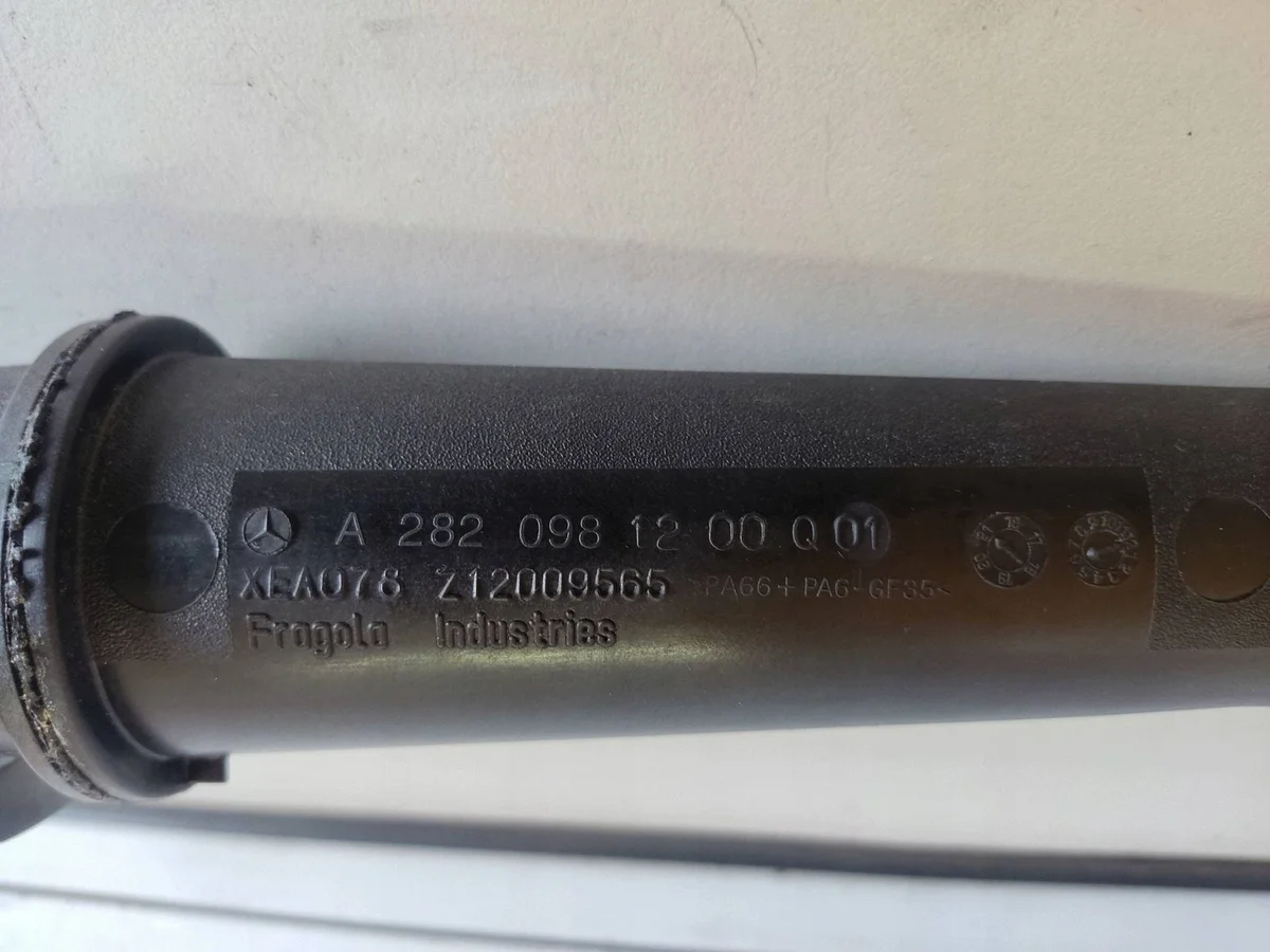 Tubo Intercooler Mercedes A2820981200 image 3