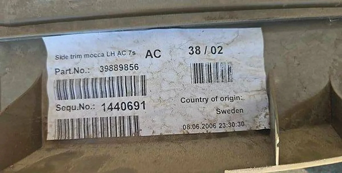 Seitenverkleidung Kofferraum Volvo XC90 39889856 image 7