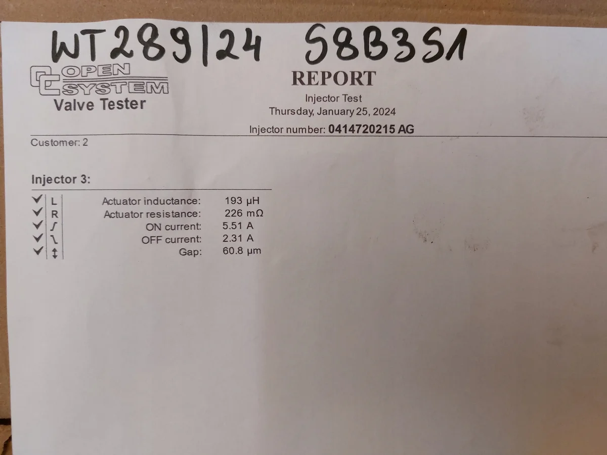 Injecteur Bosch VW 1.9 TDI occasion image 3