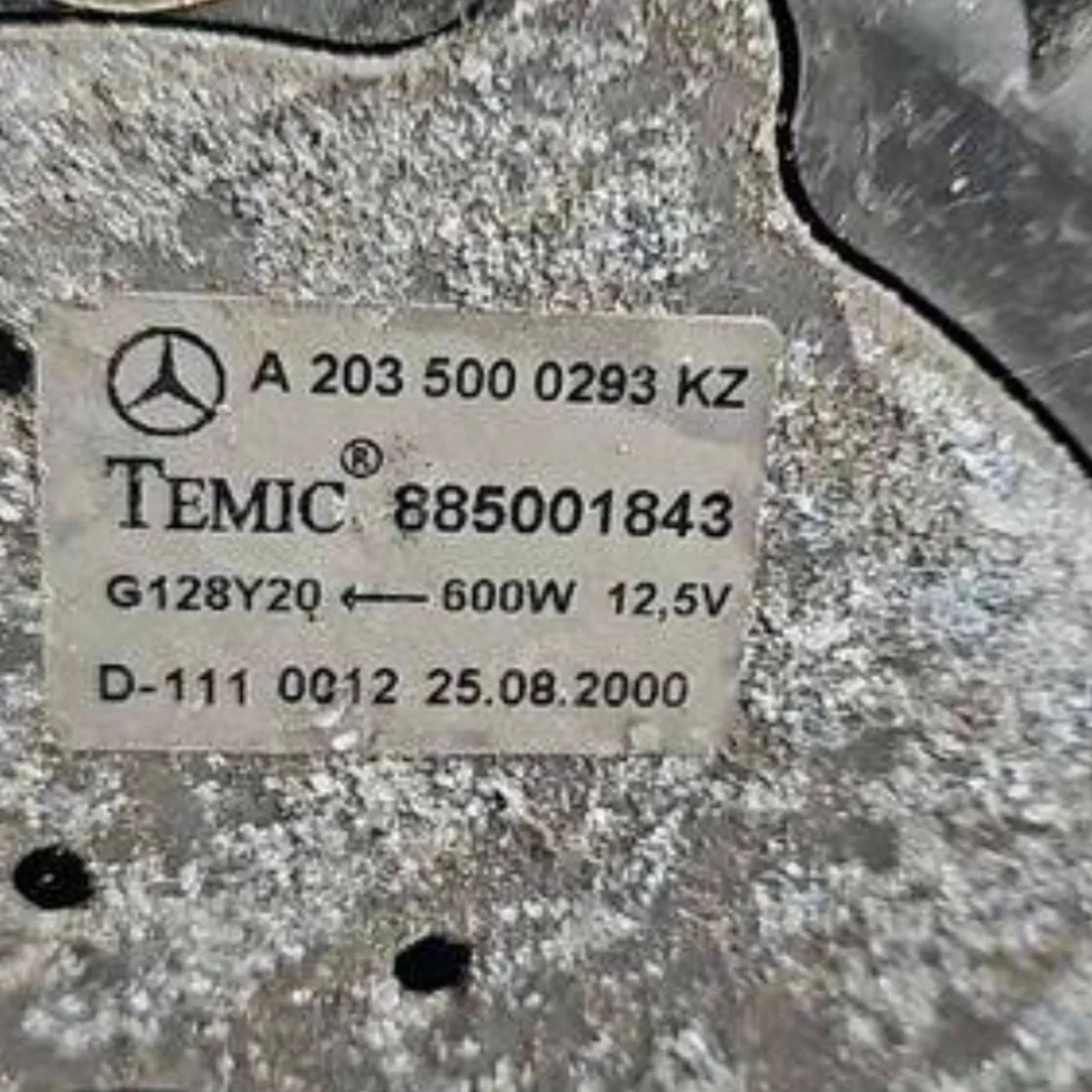 MERCEDES-BENZ C (W203) främre ram A2035000293 image 3