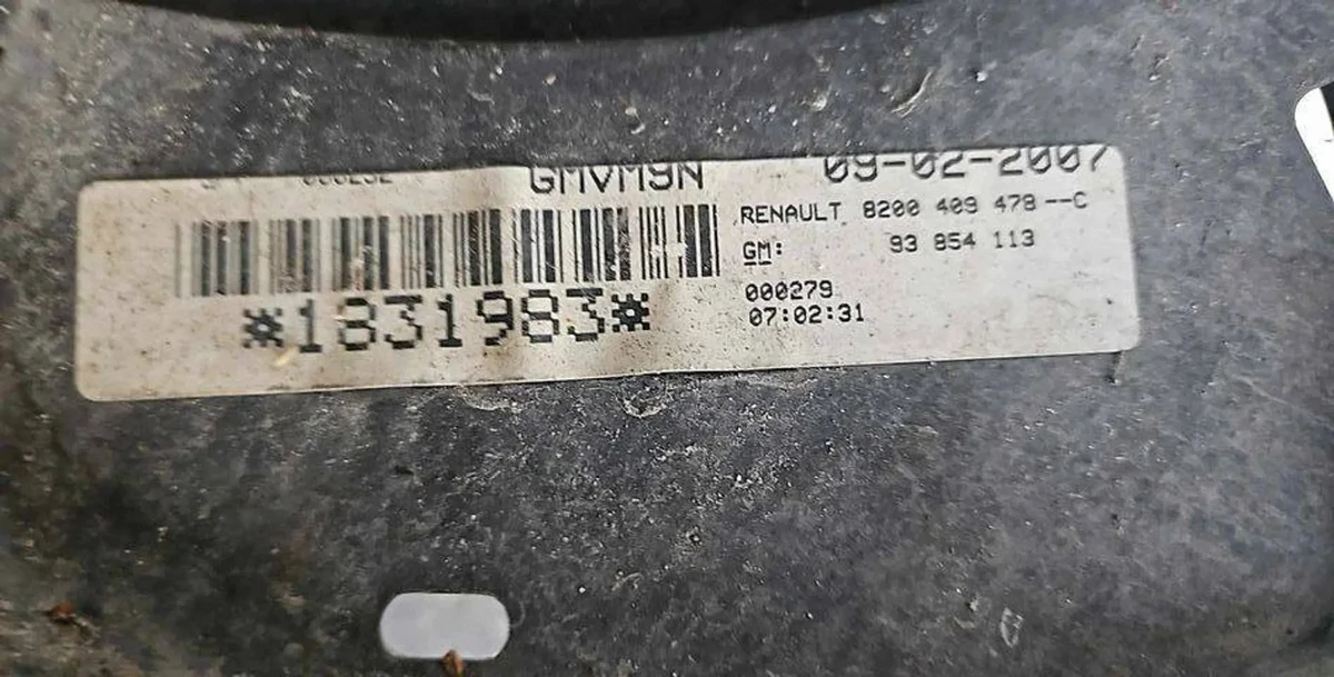 Fläktkåpa Opel Vivaro 8200409478 image 4