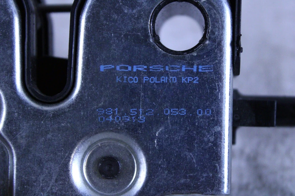 Porsche 718 Boxster 981/982 Serrure Hayon Arrière image 3