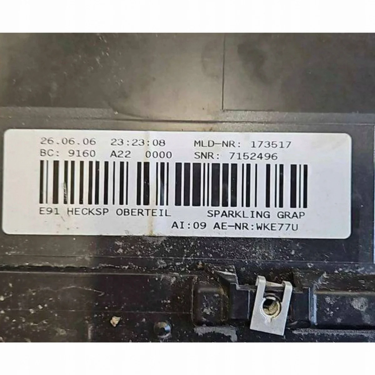 Spoiler kofferbak BMW 3 E90 E91 7143263 image 6