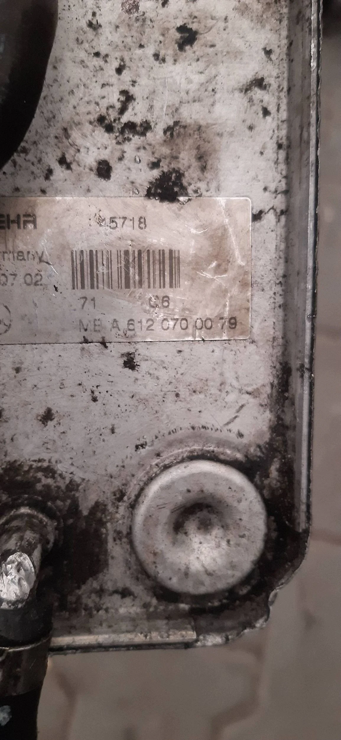Refroidisseur carburant Mercedes E W210 6120700079 image 3