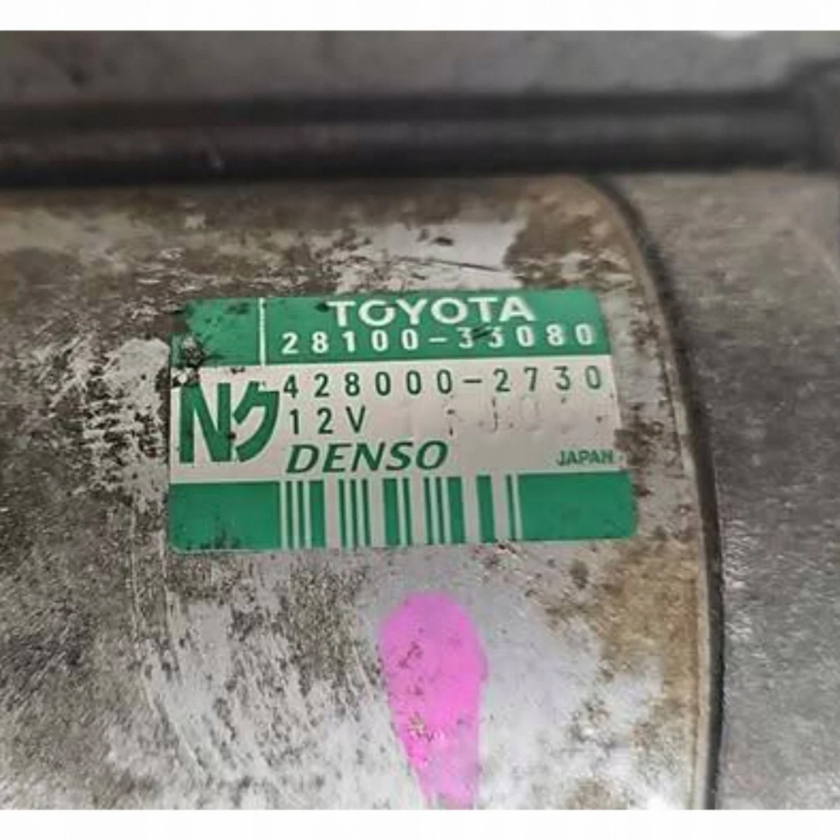 Starttimoottori Toyota Yaris 2810033080 image 4