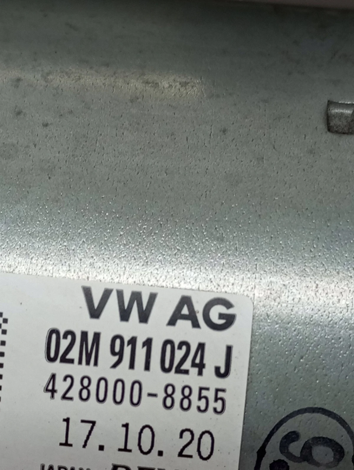 Startmotor Skoda Kamiq 1,0TSI 02M911024J image 3