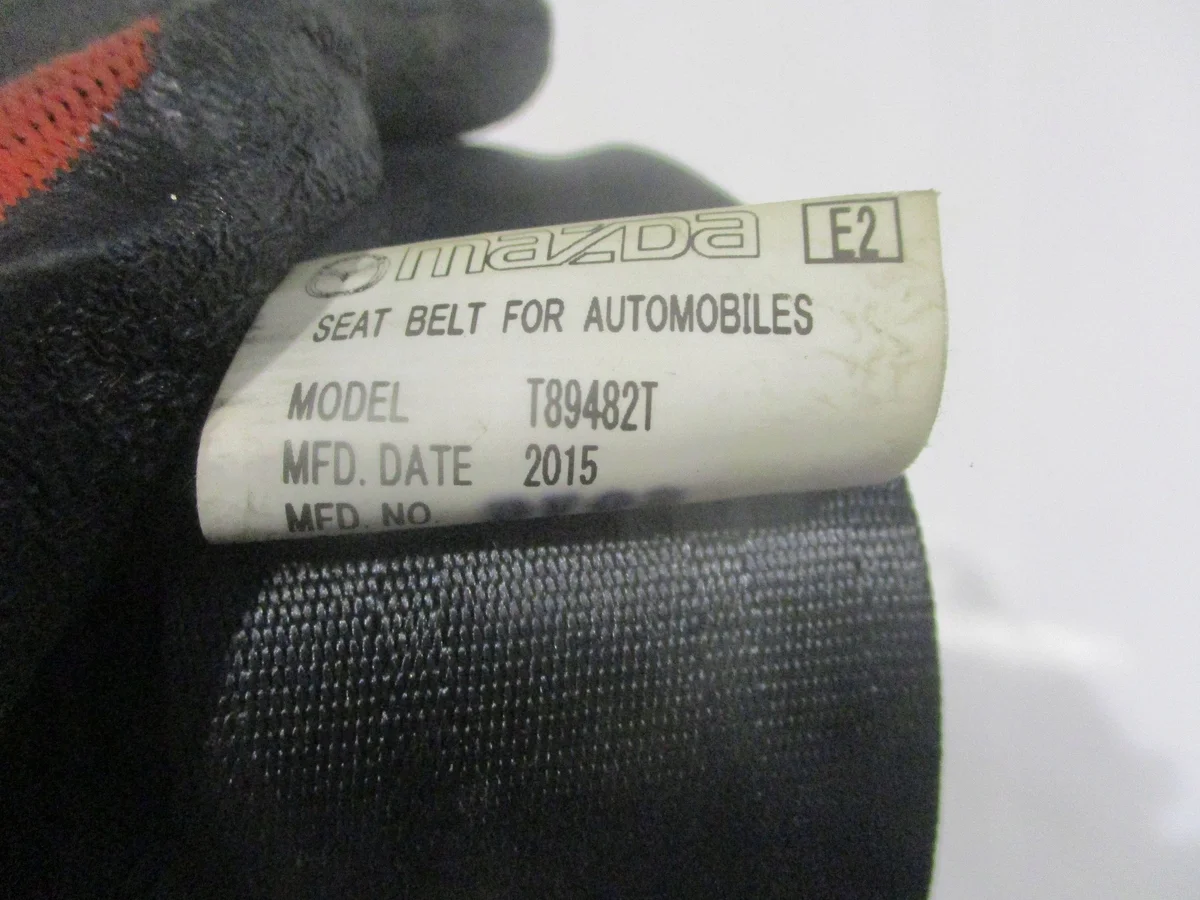 Bakre vänster säkerhetsbälte Mazda 6 T89482T image 3