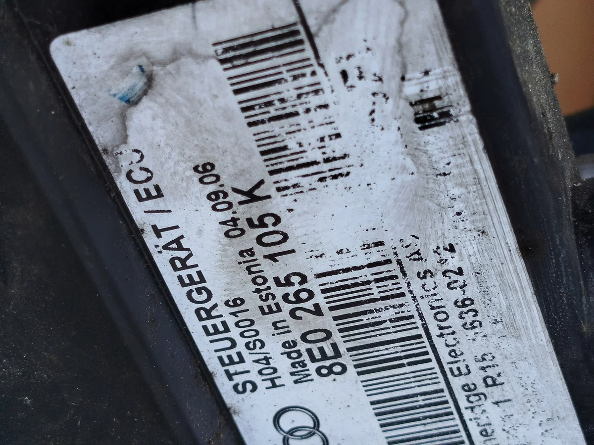 Webasto ohjain Audi A4 B6 B7 image 3