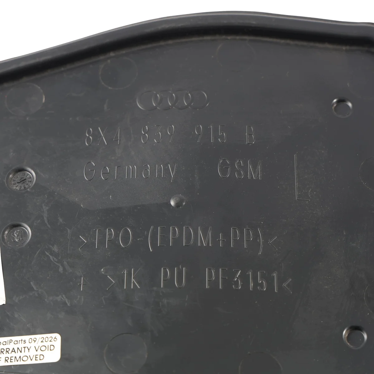Audi A1 8X Innere Türverkleidung Hinten Links image 10