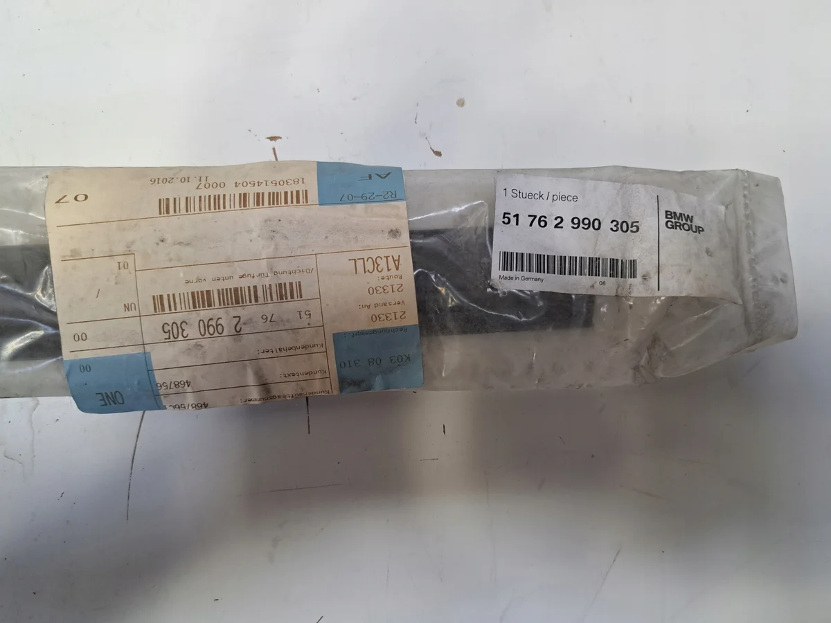 Joint de bas de porte BMW X1 E84 Avant image 3