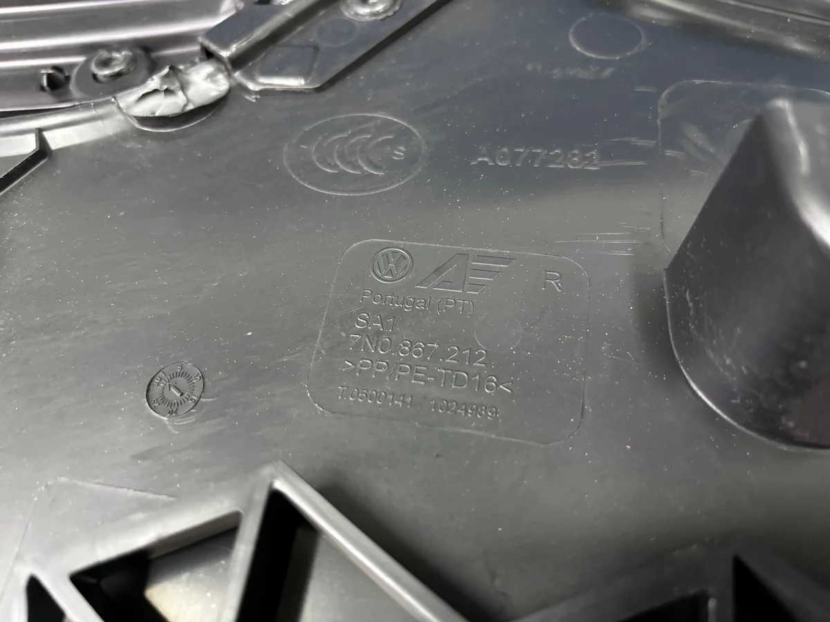 VW Sharan Seat Alhambra Türverkleidung rechts hinten image 9