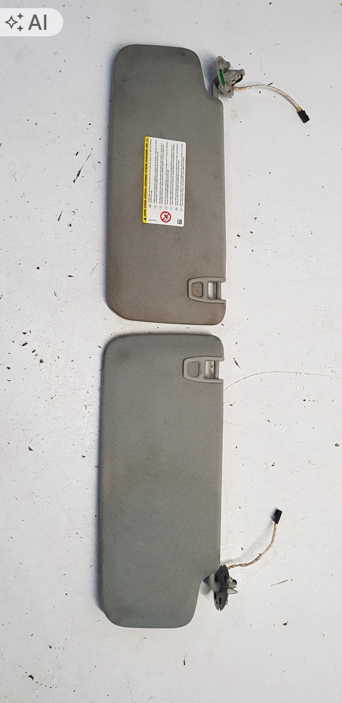 Opel Astra J Parasole Destra Sinistra Completo