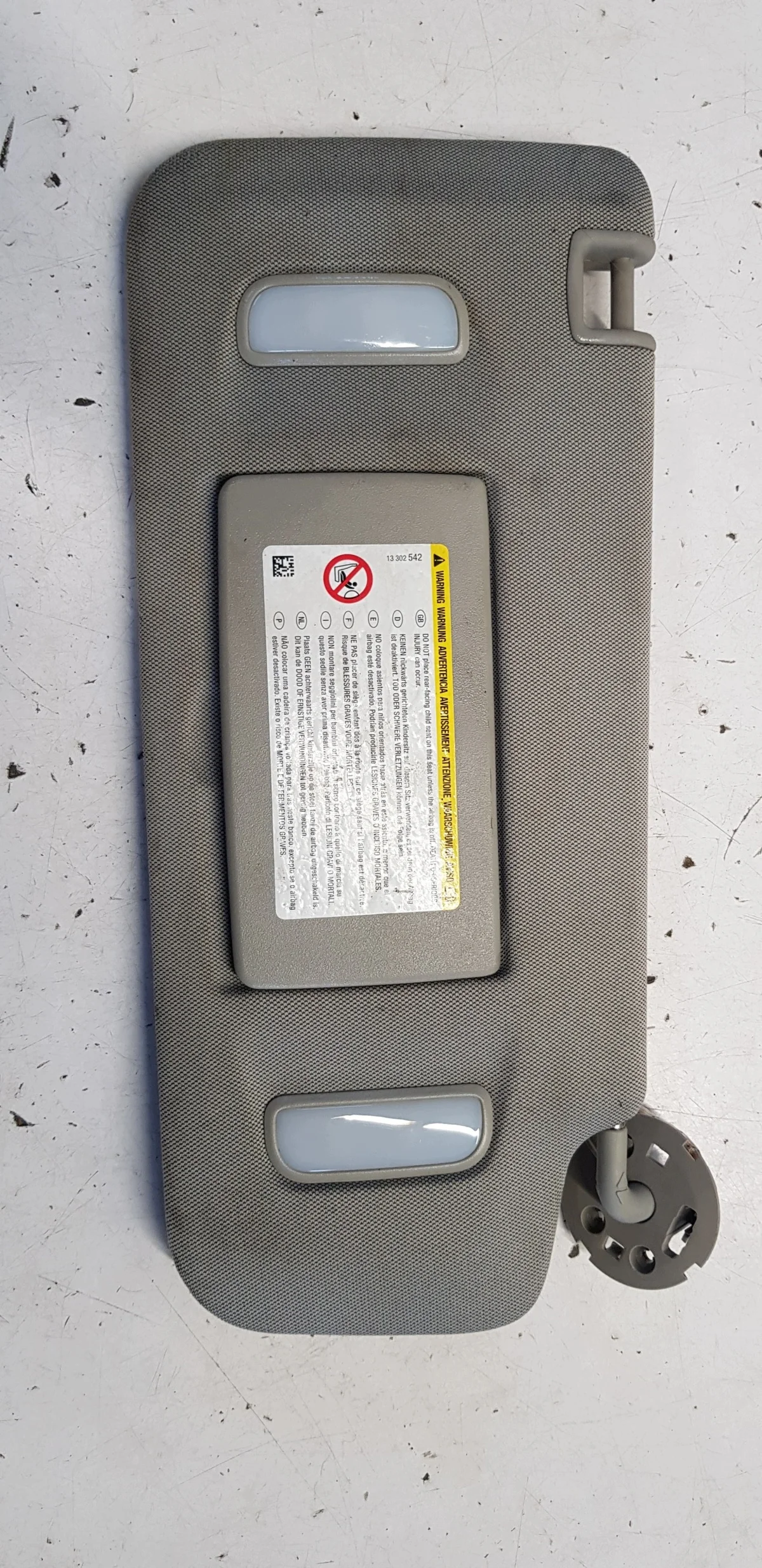 Opel Astra J Protetor Solar Direito Esquerdo image 7