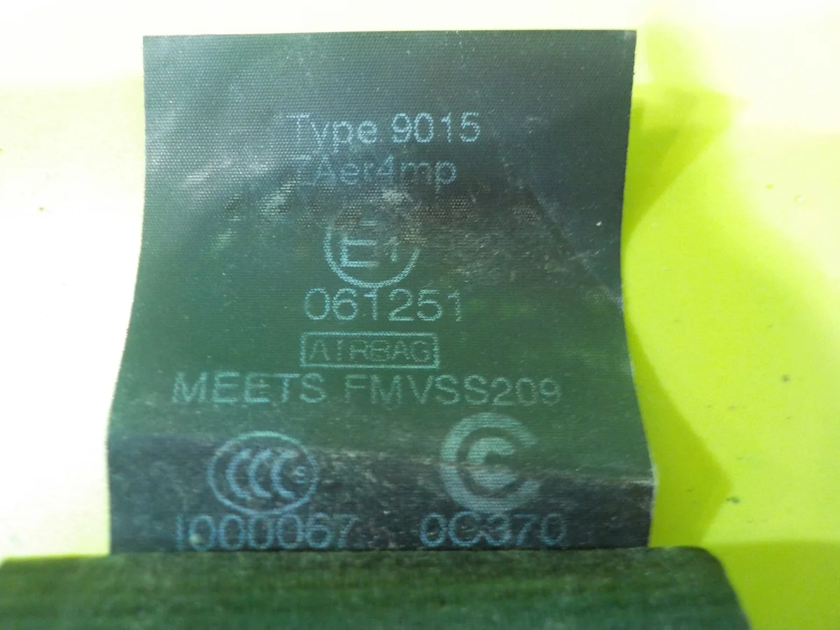 Sicherheitsgurt links vorne für Evoque BJ32-611B09-CD image 4