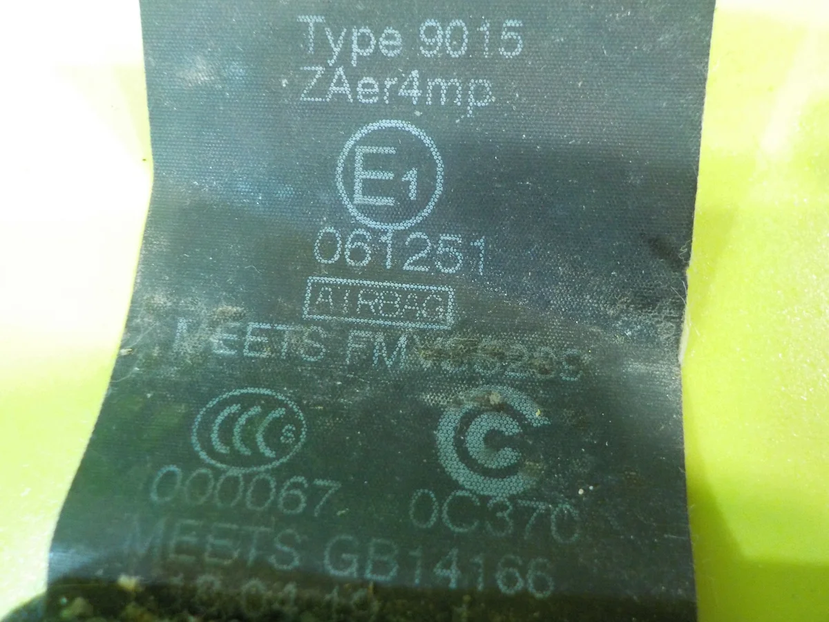 Sicherheitsgurt vorne rechts für Evoque BJ32-611B08-AD image 4