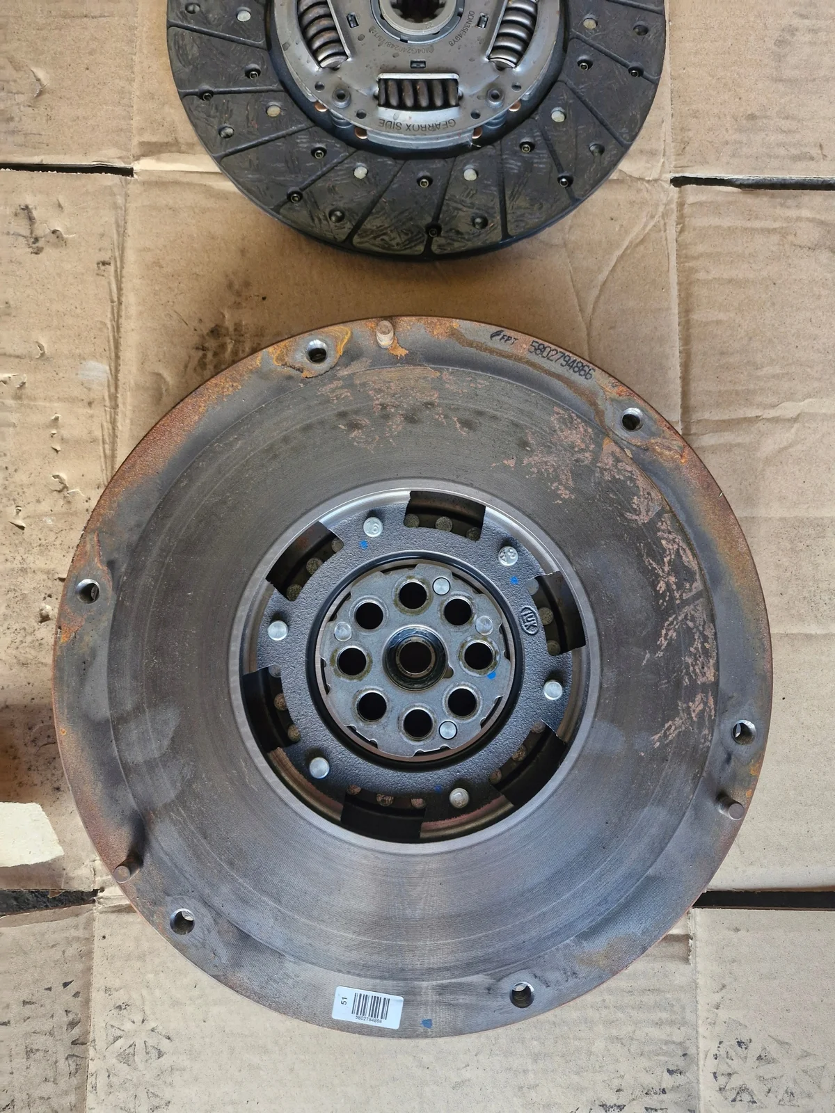 Kaksoismassapyörä Iveco Daily 6th gen 5802794866