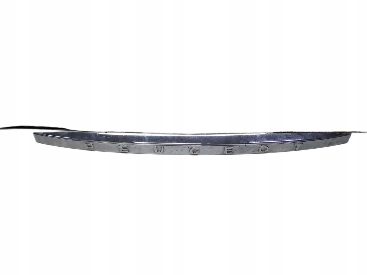 Bandeau chromé coffre Peugeot 407 SW 9645271580