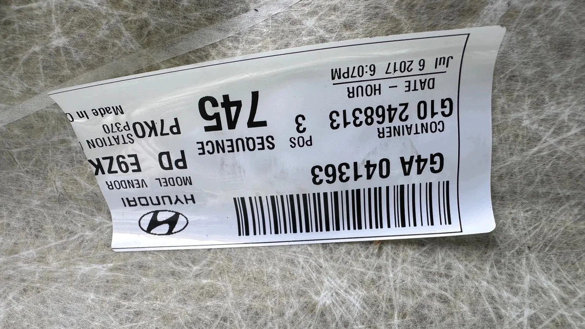Forro de teto Hyundai i30 III (PDE, PD) 17- image 5