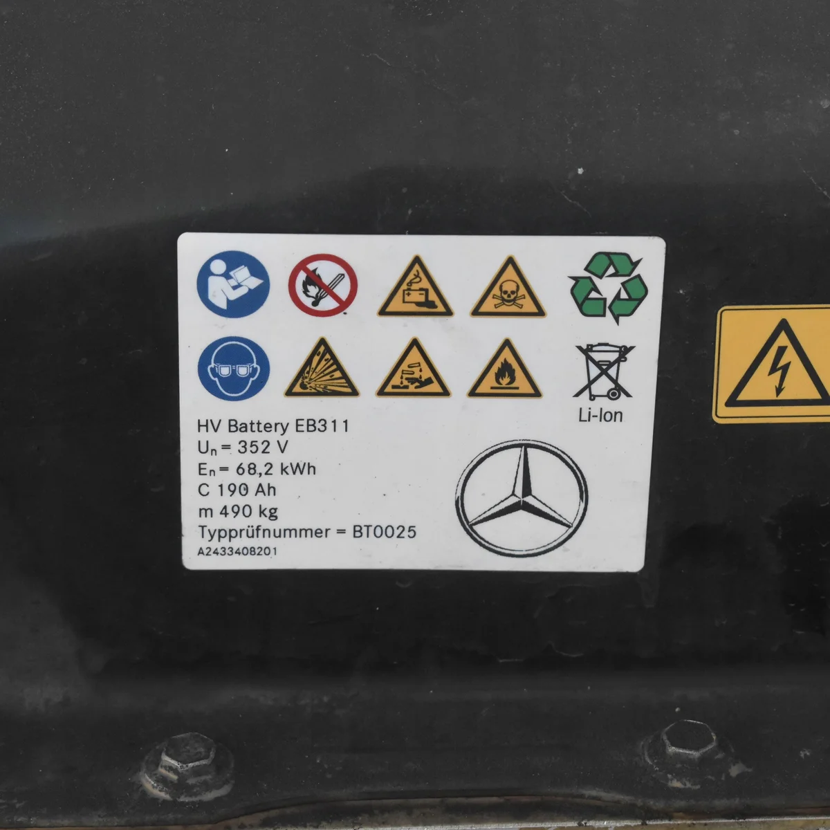 Batterie Mercedes EQA H243 68,2 kWh A7893405420 image 7