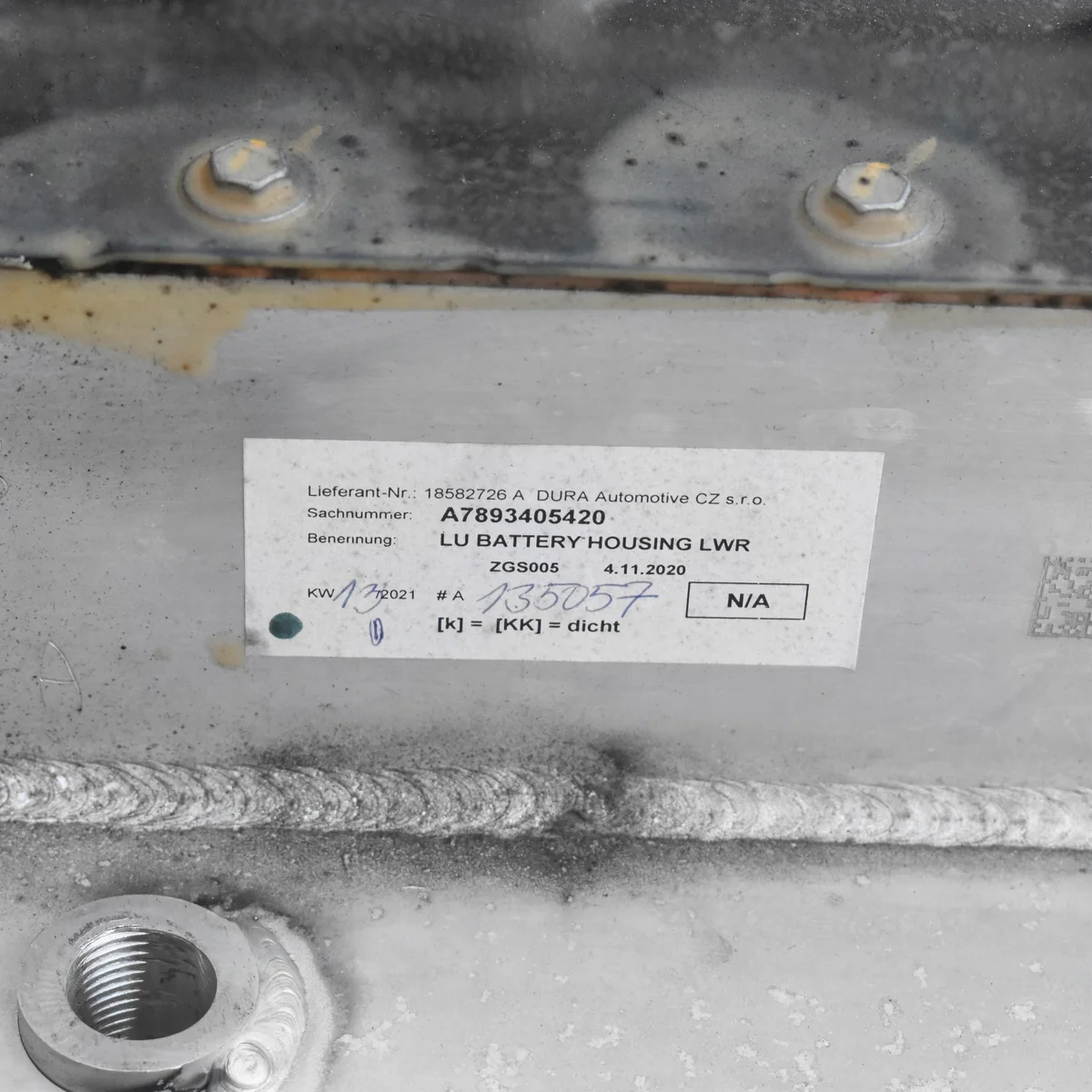 Batterie Mercedes EQA H243 68,2 kWh A7893405420 image 10