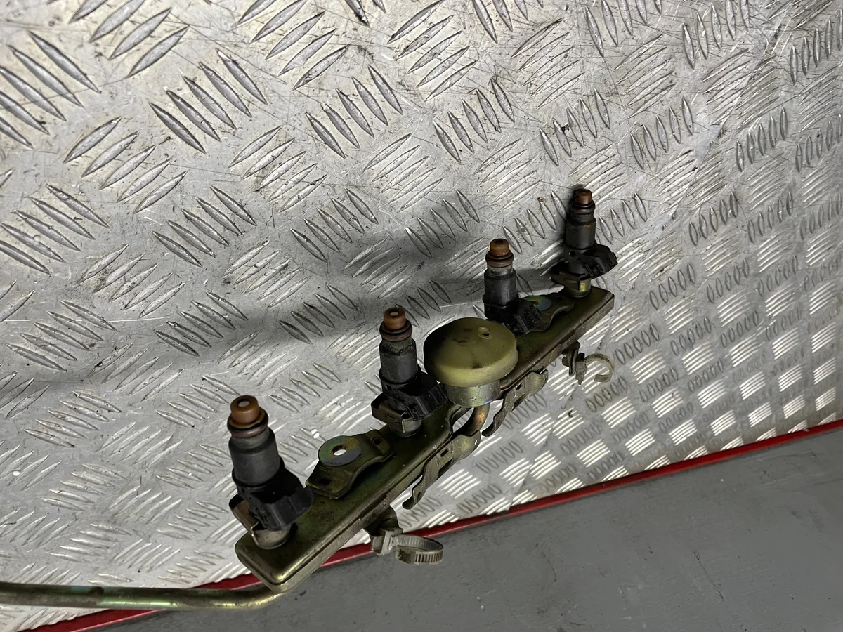 Einspritzleiste Honda Jazz II 1,3i 02-08 gebraucht image 3