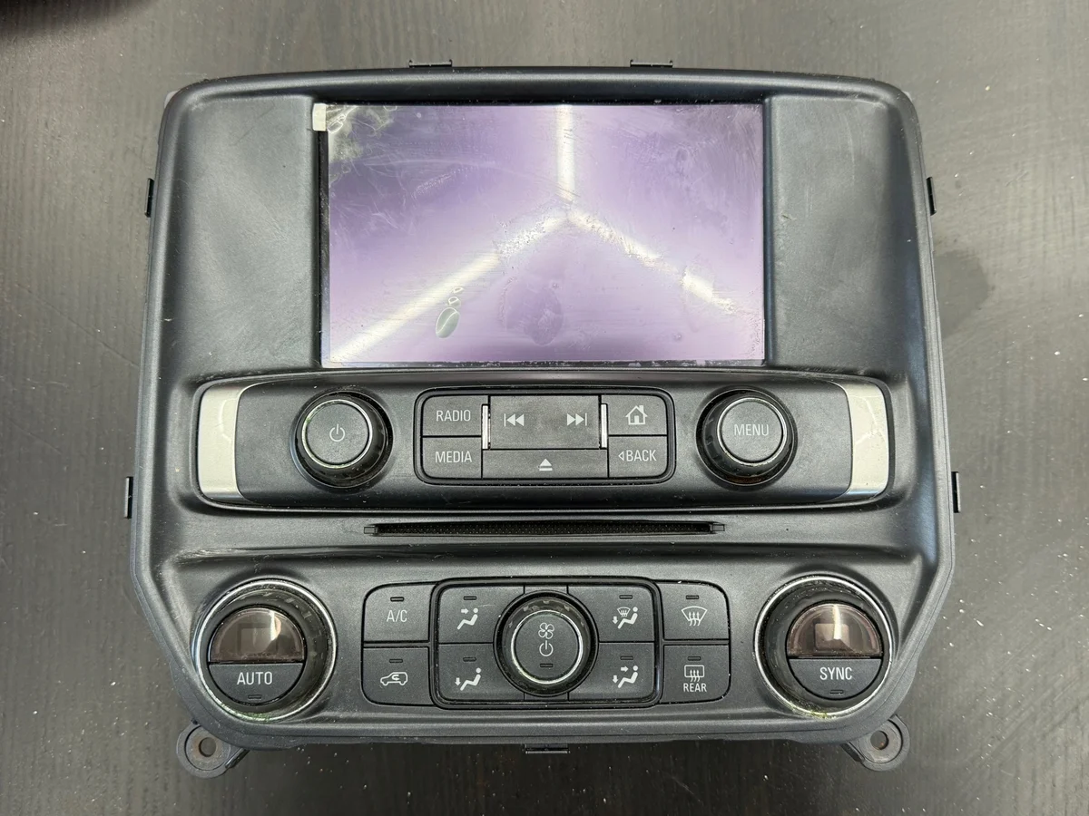 Panneau Climatisation Radio Chevrolet Silverado III